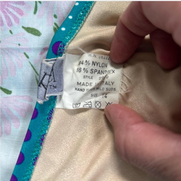 Vintage Bikini - St. Raphael Made In Italy - Sz. 14 - Picture 7 of 8